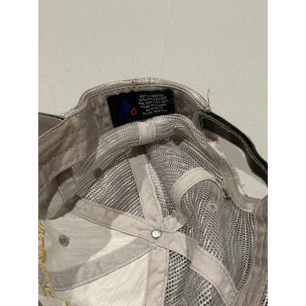 Yellowstone Dutton Ranch Embroidered Distressed Mesh Back Adjustable Hat - Picture 8 of 9